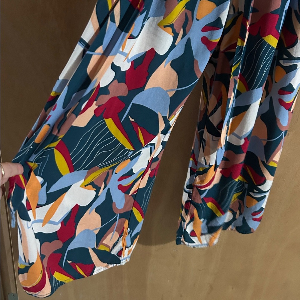 ANDREE BY UNIT Multicolor Abstract Strapless Romper - Picture 3 of 5